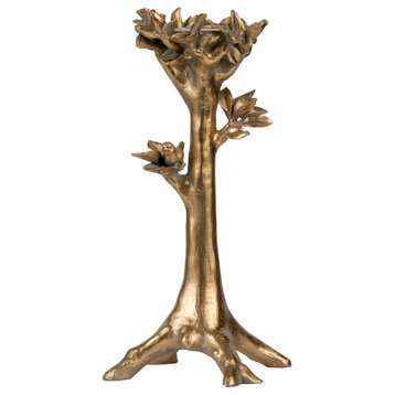 Tree Candle Holder, 5.5x13"