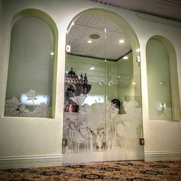 Custom Etched Glass Art - Chicago