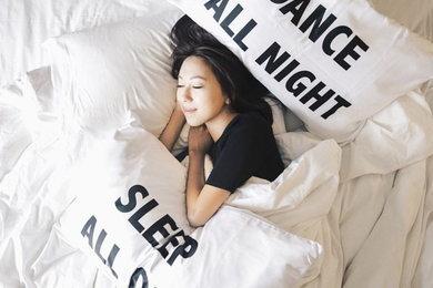 Pillowcases - SLEEP ALL DAY, DANCE ALL NIGHT by ATD
