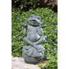 Care-Free Frog Garden Statue