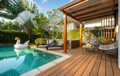 Backyard of the Week: A New Pool and Spa, and Room to Lounge