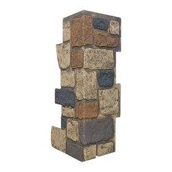 156-FIELDSTONE CORNER 11" W &times; 30 &frac12;" H - Wall Panels