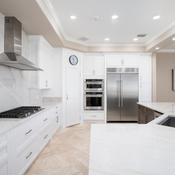 Stunning Transitional Kitchen Remodel Done With Cabinet Refacing