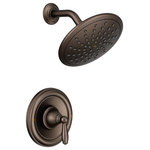 Moen - Moen Brantford Oil Rubbed Bronze Posi-Temp(R Shower Only T2252EPORB - With intricate architectural features that transcend time, Brantford faucets and accessories give any bath a polished, traditional look. Classic lever handles, a tapered spout and globe finial give this collection universal appeal.