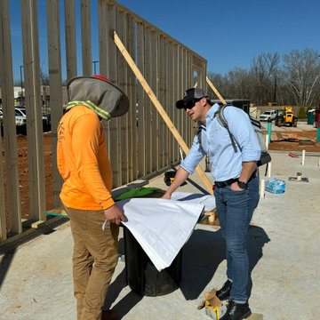 Comercial - Taco bell Framing Construction.