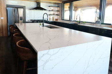 Inspiration for a transitional kitchen remodel in Other