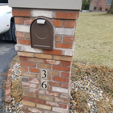 Brick Mailbox in Creve Coeur, Mo
