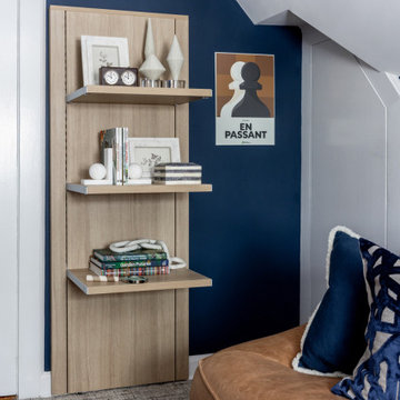 Scarsdale Man Cave + Guest Bathroom