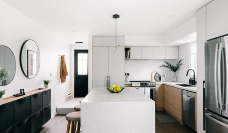 Kitchen of the Week: Clean and Minimalist With Organic Warmth