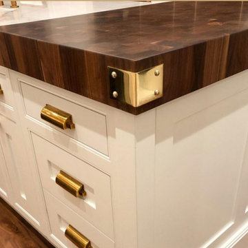 End-Grain Butcher-block Worktops