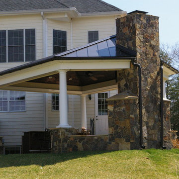 Before & After: Custom Outdoor Living Area