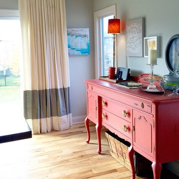 Color Block and Banded Drapery Panels