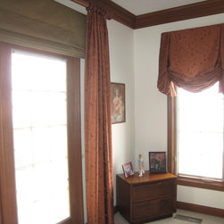Master Suite in rural Randolph Co. - Window Treatments