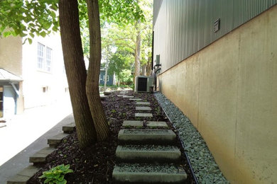 Stair Stacker Steps & Plant Installation