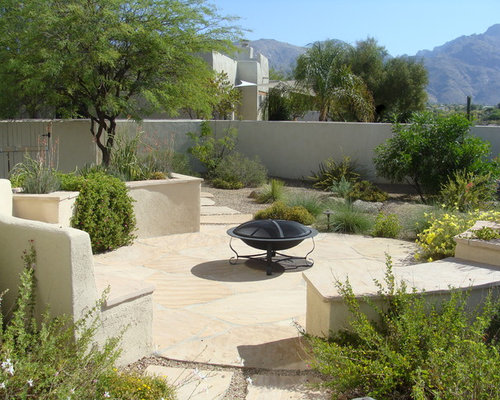 Stucco Bench | Houzz