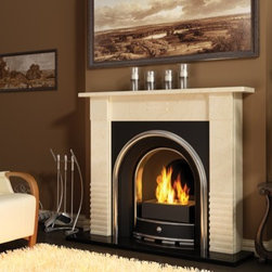 Planika 16'' x 15'' A-05 Insert/Freestanding Fireplace - Indoor Fireplaces