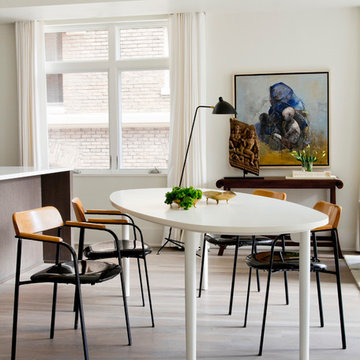 Houzz Tour: Art and Natural Light Shine in a Contemporary Apartment
