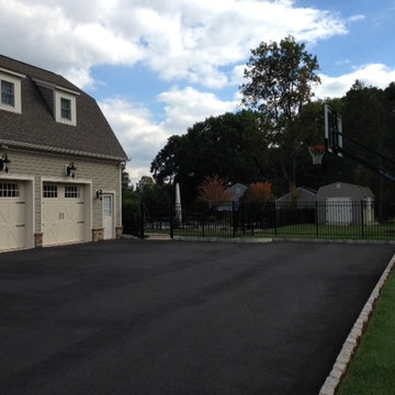 Todd W's Pro Dunk Diamond Basketball System on a 50x40 in Bridgewater, NJ
