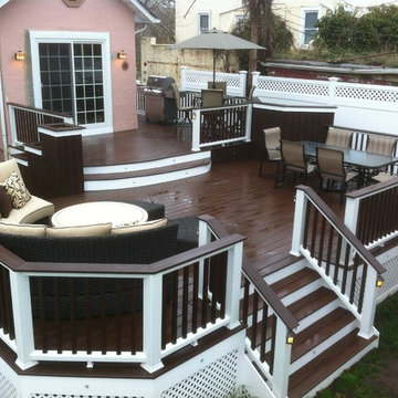Trex Transcends Lava Rock Decking