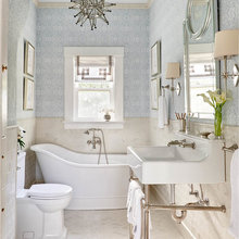 Space-saving bathrooms
