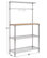 4-Tiers Adjustable Kitchen Bakers Rack Kitchen Cart Microwave Stand