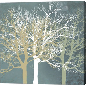 iCanvasART Quiet Forest Canvas Print by Erin Clark 37 x 37
