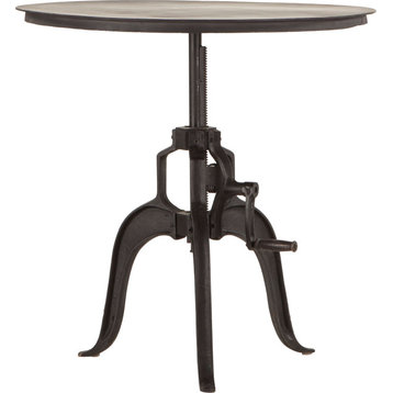 Artezia Adjustable Side Table - Black, Large