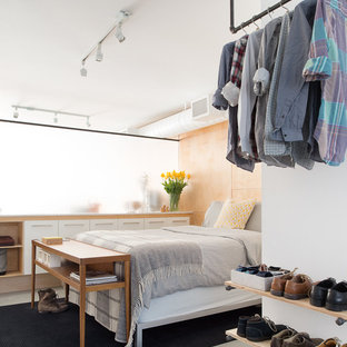 Hanging Clothes Rack Bedroom Ideas And Photos Houzz