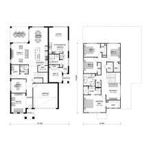 Floor plans with granny flat