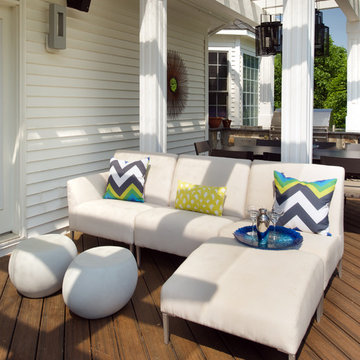 Outdoor Deck Living Space