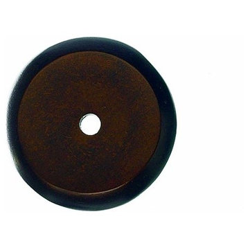 Aspen Round Backplate - Mahogany Bronze, TKM1463