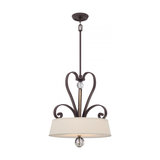 Western Bronze 4lt Pendant - 4 x 60W E27