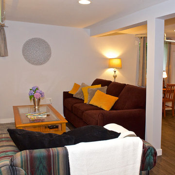 Airbnb basement conversion