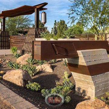 Private Outdoor Design by Red Rock Contractors and Red Rock Pools & Spas.