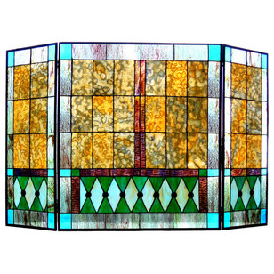 Craftsman Fireplace Screens by CHLOE Lighting, Inc.
