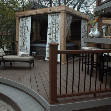 Deck Design Packages - Spiral Staircase
