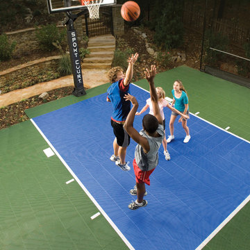 Backyard Basketball Court