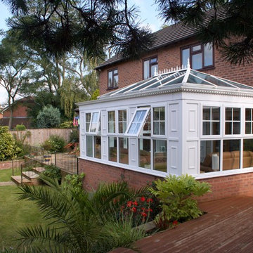 White Orangery or Edwardian Conservatory