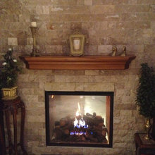livingroom fireplace