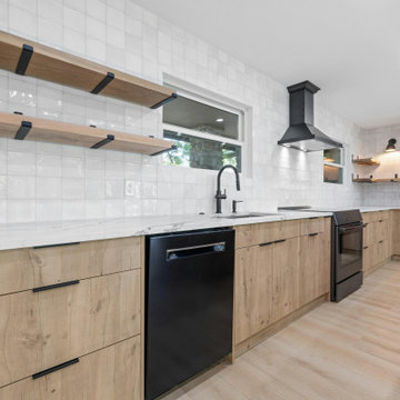 Rustic Oak Kitchen
