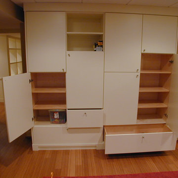 Custom Children's Playroom Cabinets