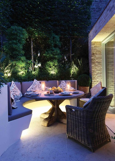 Contemporary Patio by John Cullen Lighting