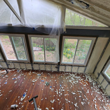 Spray Foam Insulation Installation