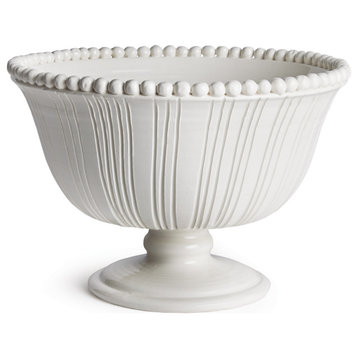Perla Decorative Italian Footed Bowl