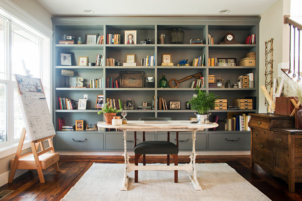 Farmhouse Home Office by Parisi Images