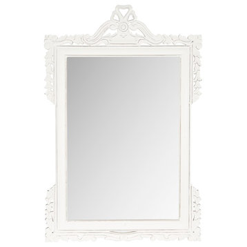 Safavieh Pedimint Mirror, White
