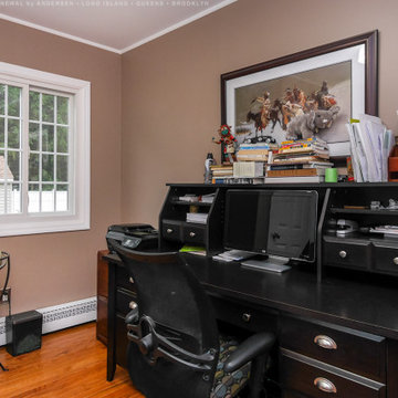 Sliding Window with Grilles in Attractive Office - Renewal by Andersen Long Isla
