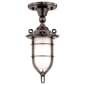 Shokan 1-Light Wall Sconce in Old Bronze