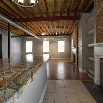 Historic Renovation of Last Remaining Rowhouse Downtown St Louis Mo