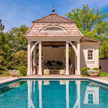 Cape Cod Inspired Pool House